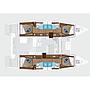 Book yachts online - catamaran - Lagoon 46 A/C & GEN & WM - First Care - rent