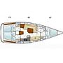 Book yachts online - sailboat - Hanse 385 - Mare Nostrum - rent