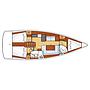 Book yachts online - sailboat - Oceanis 41 - HUSCHEL II - rent