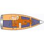 Book yachts online - sailboat - Bavaria Cruiser 34-2 - Astrid - rent