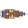Book yachts online - sailboat - Bavaria Cruiser 37* - TWO - rent