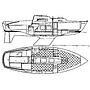 Book yachts online - sailboat - Viggen 23 - Camilla - rent