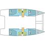 Book yachts online - catamaran - Bali 4.3 - Hogwarts - rent