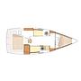 Book yachts online - sailboat - Beneteau 25 Platu - Athos - rent