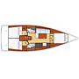 Book yachts online - sailboat - Oceanis 38.1 - Foxy - rent