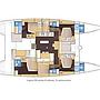 Book yachts online - catamaran - Lagoon 52 Sportop - NINA V - rent