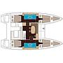 Book yachts online - catamaran - Lagoon 40 - Oscar IV - rent
