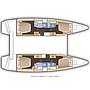 Book yachts online - catamaran - Lagoon 42 - AMELIA - rent