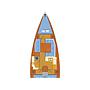 Book yachts online - sailboat - Sun Odyssey 389 JP - IMAGINE - rent
