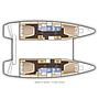 Book yachts online - catamaran - Lagoon 42 - Aeolian Breeze - rent