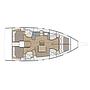 Book yachts online - sailboat - Oceanis 46.1 - Aeolian Melody - rent