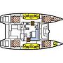 Book yachts online - catamaran - Lagoon 450 SporTop - Belle - rent