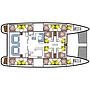 Book yachts online - catamaran - Mojito 78 - incl. crew & full board - Le Gauguin - rent