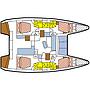 Book yachts online - catamaran - Lagoon 42 - Uiara - rent