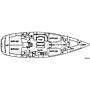 Book yachts online - sailboat - Beneteau 50-4 - Alboran Bikini (Majorca) - rent