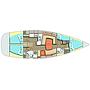 Book yachts online - sailboat - Elan Impression 45 - Lasta - rent