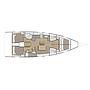 Book yachts online - sailboat - Oceanis 46.1 - Kismee  - rent