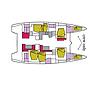 Book yachts online - catamaran - Lagoon 52F - 6 cab - Dugongo II (ANU) - rent