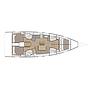 Book yachts online - sailboat - Oceanis 46.1 (4 cab) - New Oc. 46.1 Sic.  - rent