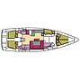 Book yachts online - sailboat - Bavaria Cruiser 51 - Rutilicus - rent