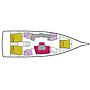 Book yachts online - sailboat - Oceanis 46.1 (3 cab) - Altarf - rent