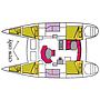 Book yachts online - catamaran - Lagoon 380 - Naos (Watermaker) - rent
