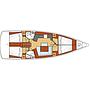 Book yachts online - sailboat - Oceanis 45 - Atlantica - rent