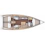 Book yachts online - sailboat - Dufour 390 Grand Large - Easy Living - rent
