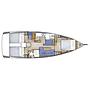 Book yachts online - sailboat - Sun Odyssey 410 - ANIKA - rent