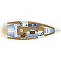 Book yachts online - sailboat - Bavaria 42 Cruiser - LUPA - rent