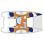 Book yachts online - catamaran - Sunsail 454 - Sunsail 454 (2019) - rent