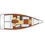Book yachts online - sailboat - Oceanis 35.3 - Oceanis 35.3 (2019) - rent