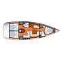 Book yachts online - sailboat - Sun Odyssey 42i - SO42i-08 - rent