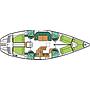 Book yachts online - sailboat - Sun Odyssey 51 - Quint II (renewed 2017) - rent