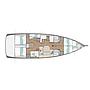 Book yachts online - sailboat - Sun Odyssey 490 - Little Mia - rent