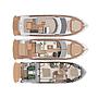 Book yachts online - motorboat - Absolute 50 Fly - Moj Mir - rent