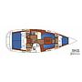 Book yachts online - sailboat - Oceanis 343 - PANORAMA - rent