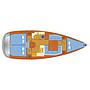 Book yachts online - sailboat - Sun Odyssey 389 - Tina - rent