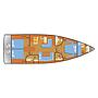 Book yachts online - sailboat - Oceanis 51.1 - Cloudy Bay - rent