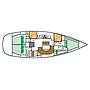 Book yachts online - sailboat - Oceanis 411 Clipper - Erika - rent
