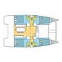 Book yachts online - catamaran - Bali 4.0 - Blue Dream II - rent