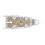 Book yachts online - sailboat - Oceanis 46.1 - Maracuya - rent