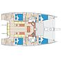 Book yachts online - catamaran - Island Spirit 410v2 - Kaya - rent