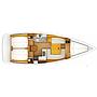 Book yachts online - sailboat - Sun Odyssey 389 - moelli - rent
