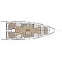 Book yachts online - sailboat - Oceanis 46.1 - July - Watermaker 12V (4 Cabins 4 Heads ) - rent