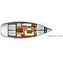 Book yachts online - sailboat - Sun Odyssey 44 i - Eleni (NEW sails 2021) - rent
