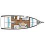 Book yachts online - sailboat - Sun Odyssey 440 - Celine - rent
