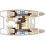 Book yachts online - catamaran - Lagoon 450  Fly - GIN TONIC (generator, air condition, water maker, bowthruster, 2 SUP free of charge) - rent
