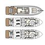 Book yachts online - motorboat - Uniesse 55 - C&A - rent