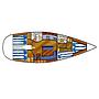 Book yachts online - sailboat - Dufour 43 - Andromeda - rent